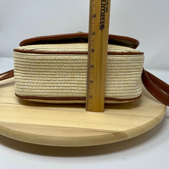 Talbots CROSSBODY BAG PACKABLE Paper-Straw - Picture 12 of 14